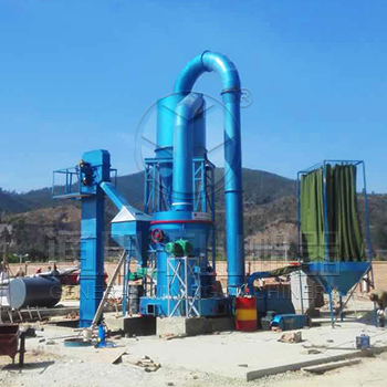 8 t/h weathering coal grinding powder production line in Zhunger Banner, Inner Mongolia