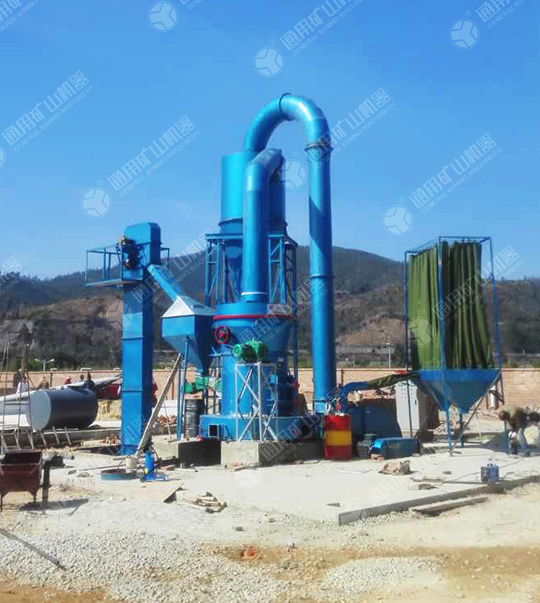 8 t/h weathering coal grinding powder production line in Zhunger Banner, Inner Mongolia