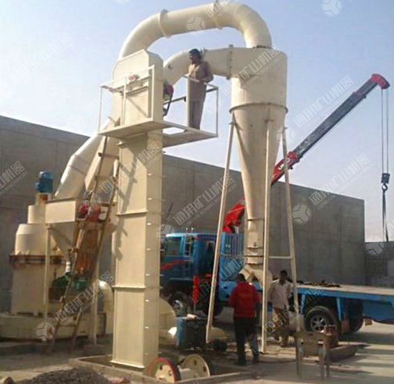 3 t/h limestone grinding powder production line in Zambia, Africa