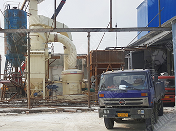 30 t/h limestone grinding powder production line in Biyang, Henan province