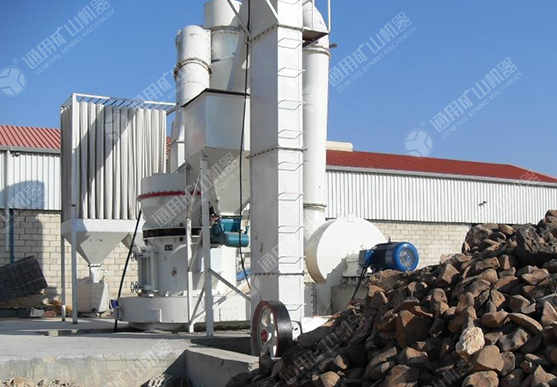 Daily yield of 200 tons gypsum grinding powder production line in Columbia