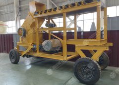 20-50tph Mobile type coal crushing system