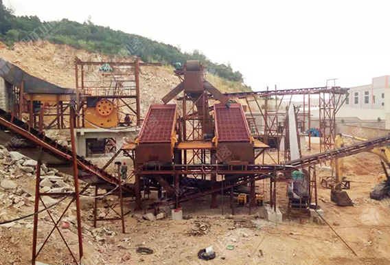 Shanxi 400TPH Granite Crushing Production Line